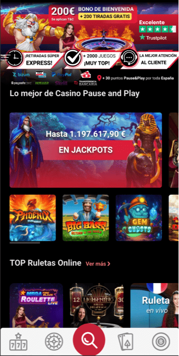 Pause And Play Casino